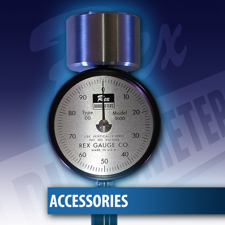 Rex Testing Blocks Products - Rex Gauge Durometers